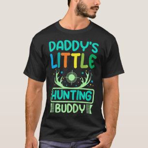 Kids Daddy's Little Hunting Buddy T-Shirt