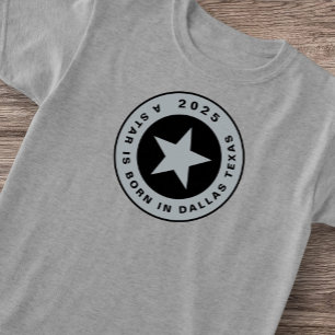 Kid's Dallas Texas Star Born Sports Collective Fit T-Shirt