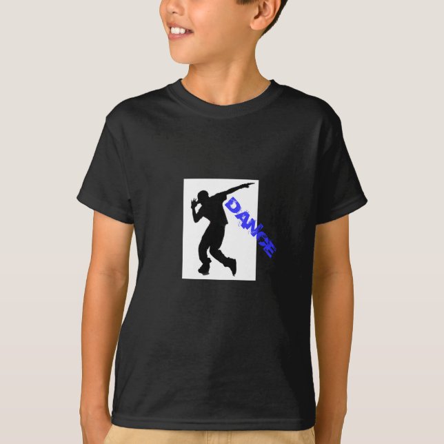 Kids Dance Tagless Comfortsoft T-Shirt (Front)