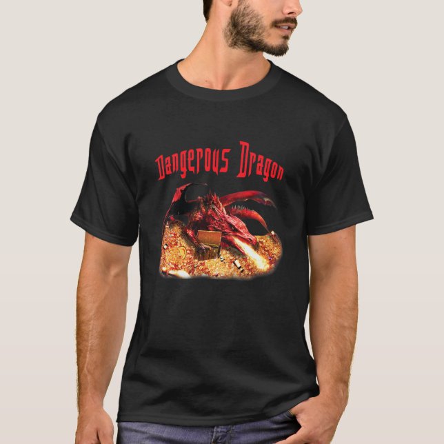 Kids Dangerous Dragon T-Shirt (Front)