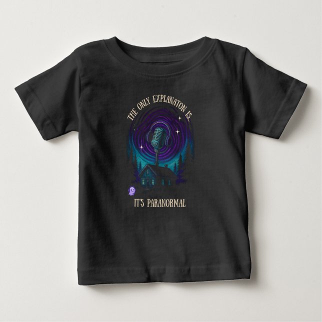 Kid's Dark Shirt, Cabin Baby T-Shirt (Front)