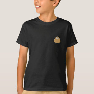 Kids Dark T-shirt w/ Pou Icon