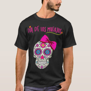 Kids Dia De Los Muertos Sugar Skull Day of the Dea T-Shirt