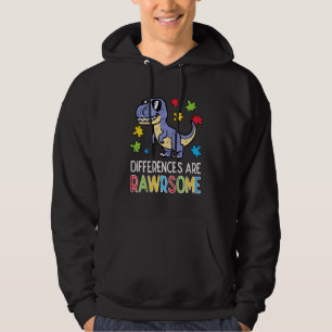 Kids Differences Rawrsome Trex Dino Toddler Boys A Hoodie