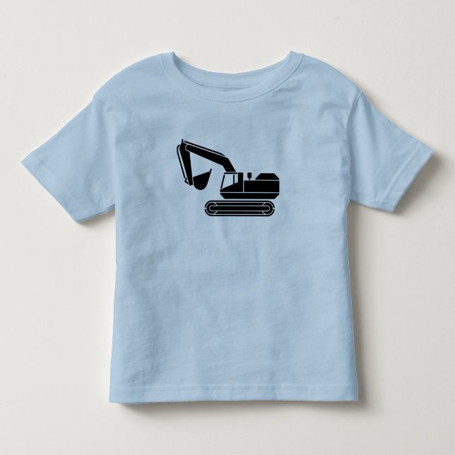 Kids Digger Driver Tshirt (Front)