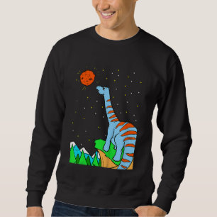 Kids Dino Planet & Dinosaurs In Space 2 Sweatshirt