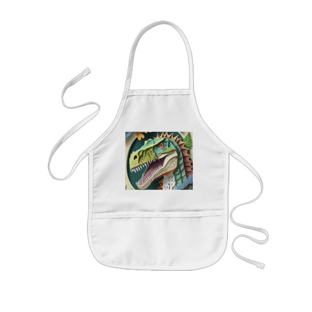 Kid's Dinosaur Apron (Front)