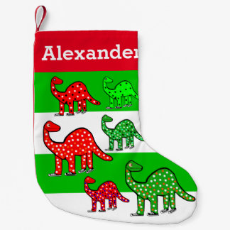 Kids Dinosaur Christmas Stocking Personalised Gift