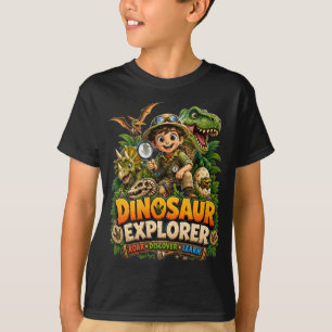 Kids Dinosaur Shirt Future Paleontologist
