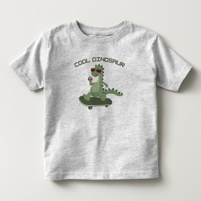 Kids dinosaur t-shirt  (Front)