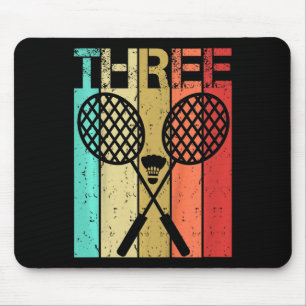 Kids Dminton 3 Birthday Boy Girl Dminton 3 Year Ol Mouse Pad