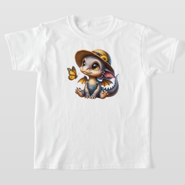 Kids Dragon T-Shirt (Laydown)