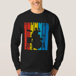 Kids drums, drums tshirt for kids, drummer girls, 