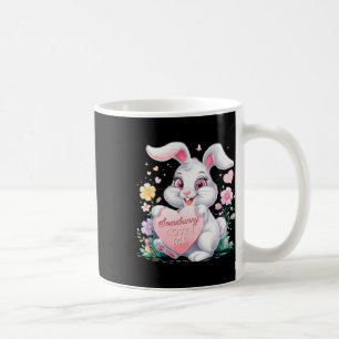 Kids Easter Bunny Rabbit Pastel Design Springtime Coffee Mug