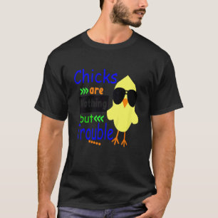Kids Easter Day Baby Boy Son Chicks Are Nothing Bu T-Shirt