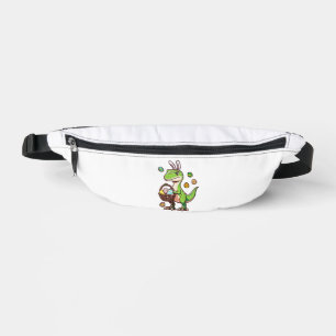 Kids Easter Dinosaur Trex Egg Hunting Boys Kids To Bum Bags