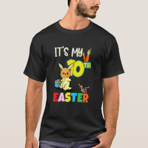Kids Easter Egg Hunt 10th Birthday Cute Easter Ott T-Shirt