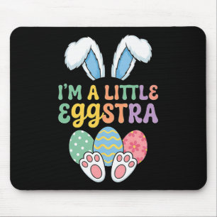 Kids Easter I’m Little Eggstra Easter Kid Boys Gir Mouse Pad