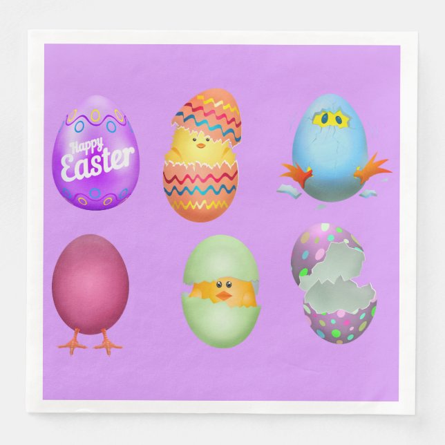 Kid's Easter Napkins (Front)