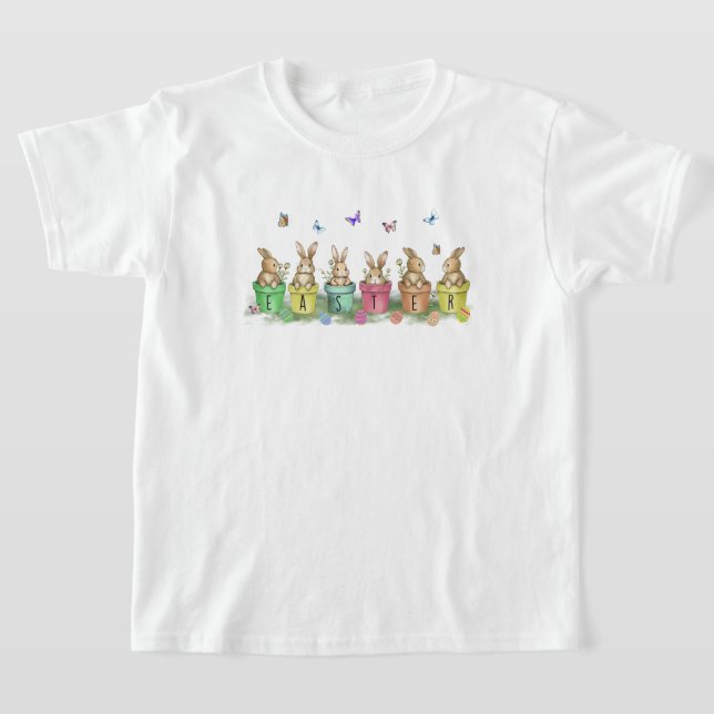 Kids Easter T-Shirt (Laydown)