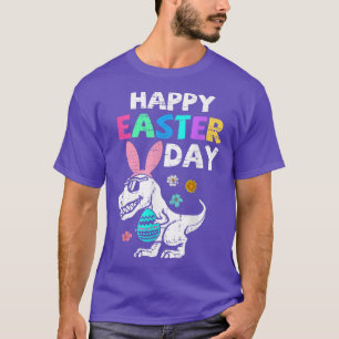 Kids Eggs Basket Bunny T Re Dinosaur Easter Day To T-Shirt