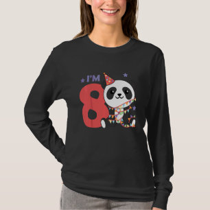 Kids Eighth Birthday Monkey For Kids A Birthday Mo T-Shirt