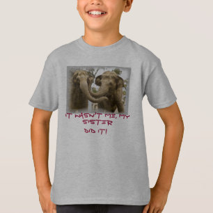 Kid's Elephant Siblings T-Shirt