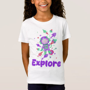 Kids Explore Space T-Shirt