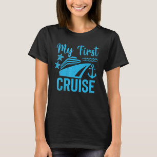 Kids Family My First Cruise Vacation Trip Cruising T-Shirt