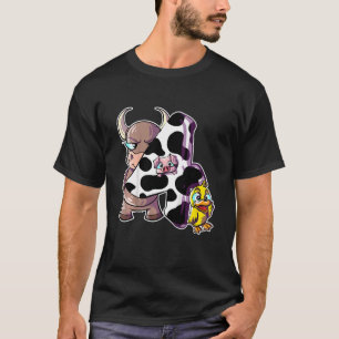 Kids Farm Animals 4 Year Child 4th Birthday T-Shirt