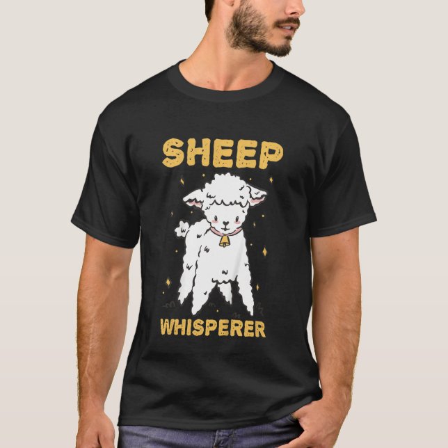 Kids  Farmer Saying Kid Overall For Sheep Whispere T-Shirt (Front)