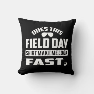 Kids field day for teache yellow field day 84 cushion