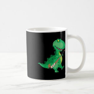 Kids Field Hockey Dinosaur Funny Coffee Mug