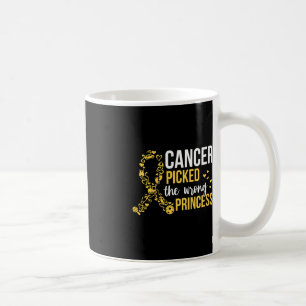 Kids Fight Childhood Cancer Quote for a Cancer War Coffee Mug