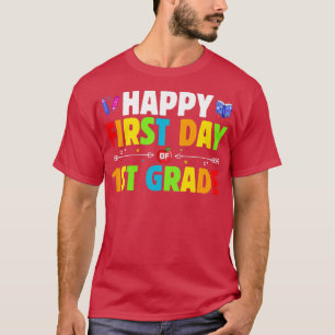 Kids First Day Of 1st Grade - Back To School Premi T-Shirt