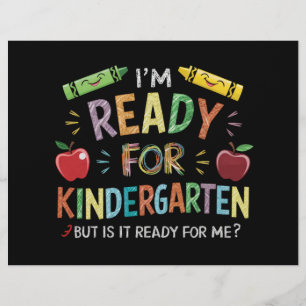 Kids First Day Of Kindergarten Fun Back To Schoo Custom Letterhead