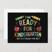 Kids First Day Of Kindergarten Fun Back To Schoo