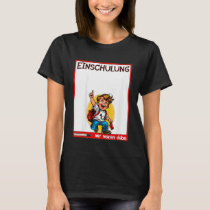 Kids First day of school guest book we were there  T-Shirt