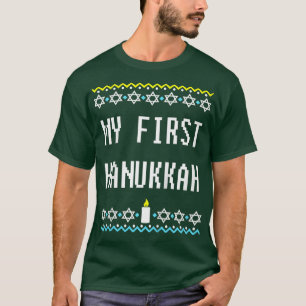 Kids First Hannukkah For Kids Chanukah Costume B T-Shirt