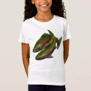 Kid's Fishing Shirts Coho Salmon Kid's T-shirts
