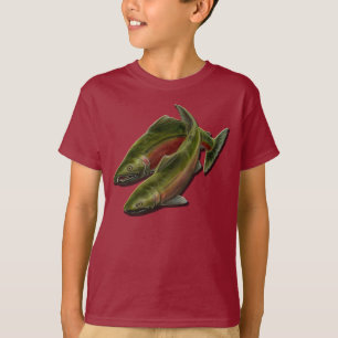 Kid's Fishing Sweatshirts Coho Salmon Kid's Shirt