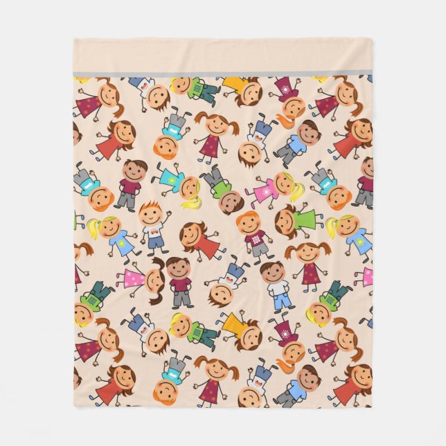 Kids Fleece Blanket (Front)
