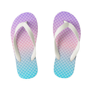 Kids Flip Flops-Mermaid Kid's Jandals