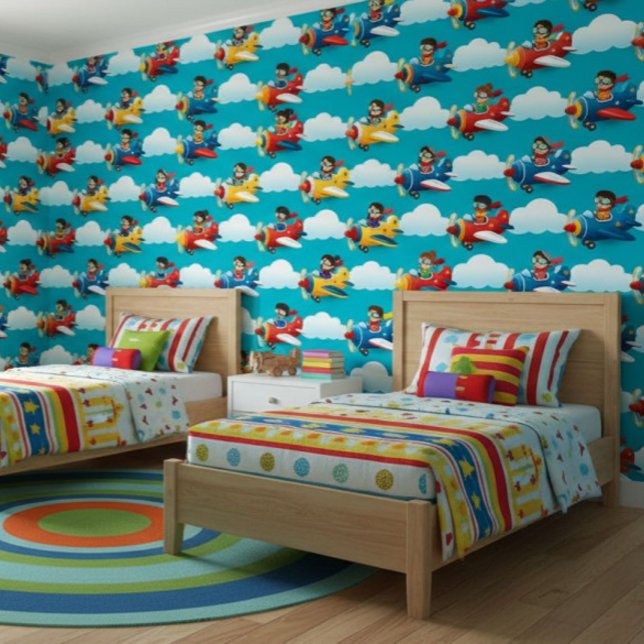 Kids Flying Planes  Wallpaper (Creator Uploaded)
