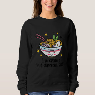 Kids Food Pun Pho Boy Girl I'm From A Pho Nomenal Sweatshirt