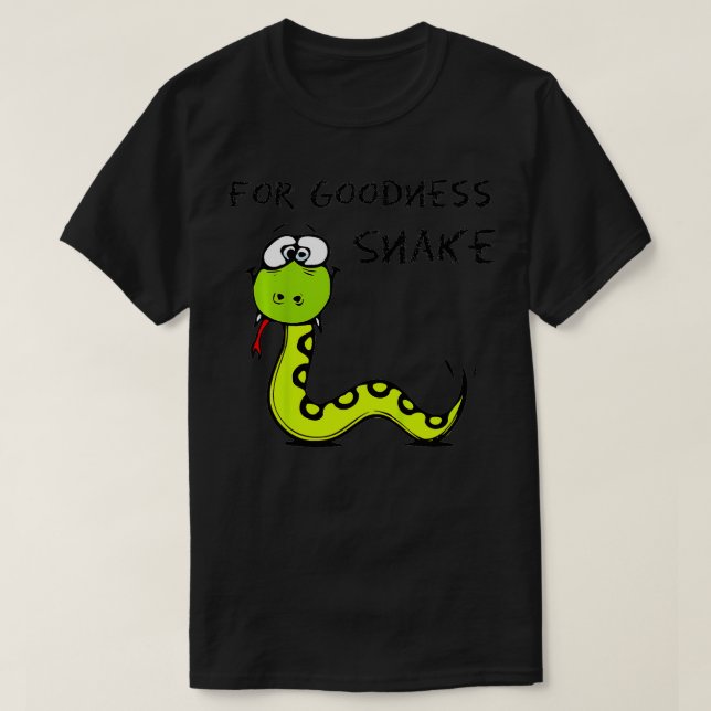 Kids For Goodness Snake Kids Funny Reptile  Boys G T-Shirt (Design Front)