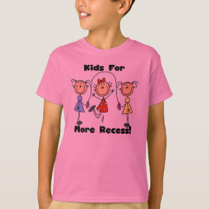 Kids for More Recess T-Shirt