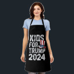 Kids For Trump USA Election 2024 Apron<br><div class="desc">Kids For Trump USA Election 2024</div>