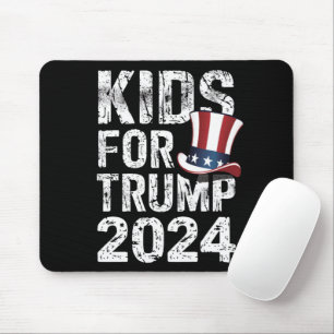 Kids For Trump USA Election 2024 Mouse Pad