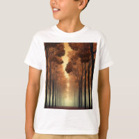 Kids Forest Tree Logo T-Shirt | Nature Adventure T